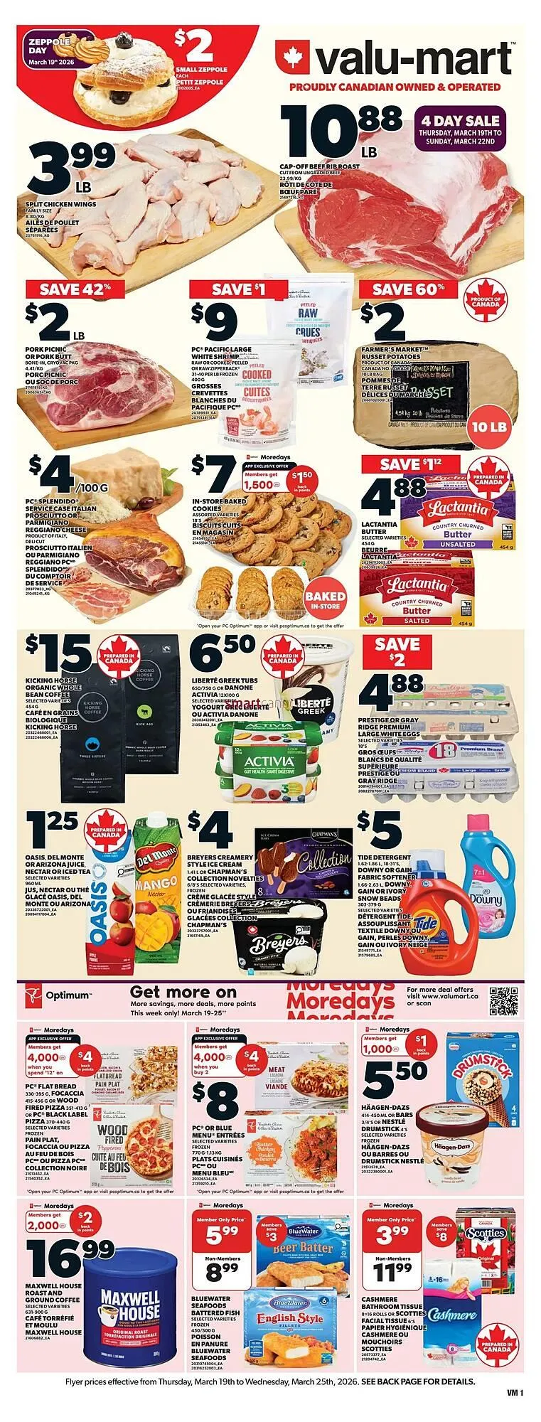 Valu-mart flyer from March 19 to March 25 2026 - flyer page 1