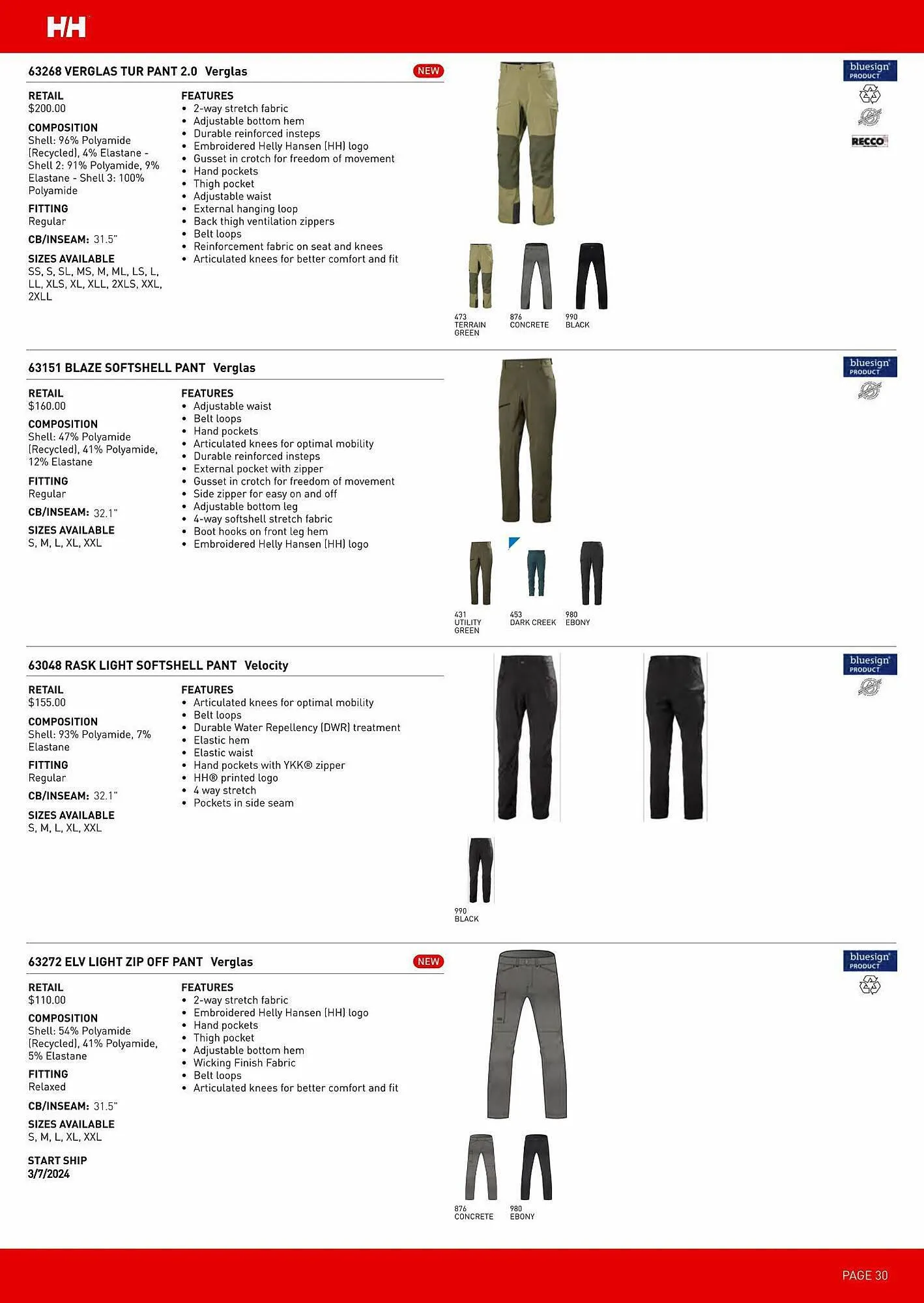 Helly Hansen flyer from July 20 to December 31 2024 - flyer page 31