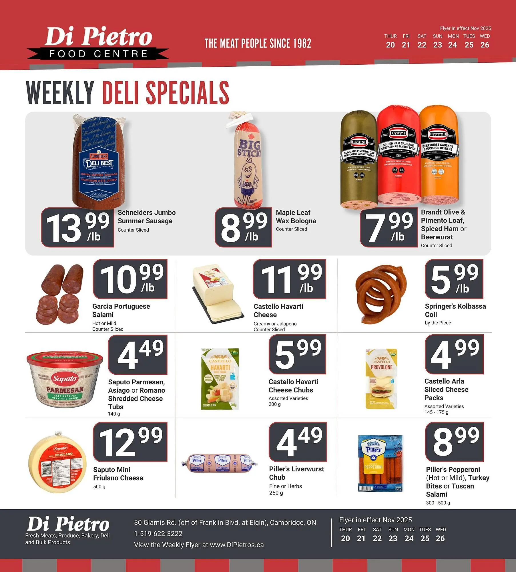 Di Pietro flyer from November 20 to November 27 2025 - flyer page 9