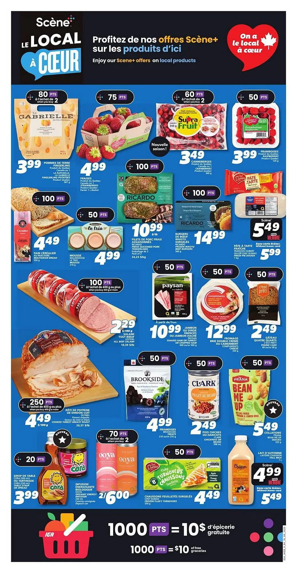 IGA flyer from September 18 to September 24 2025 - flyer page 11