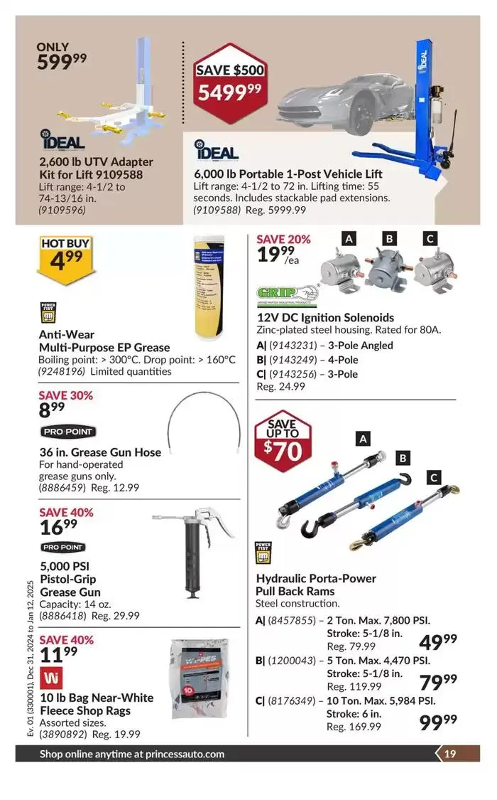 Current bargains and offers from December 31 to January 12 2025 - flyer page 23