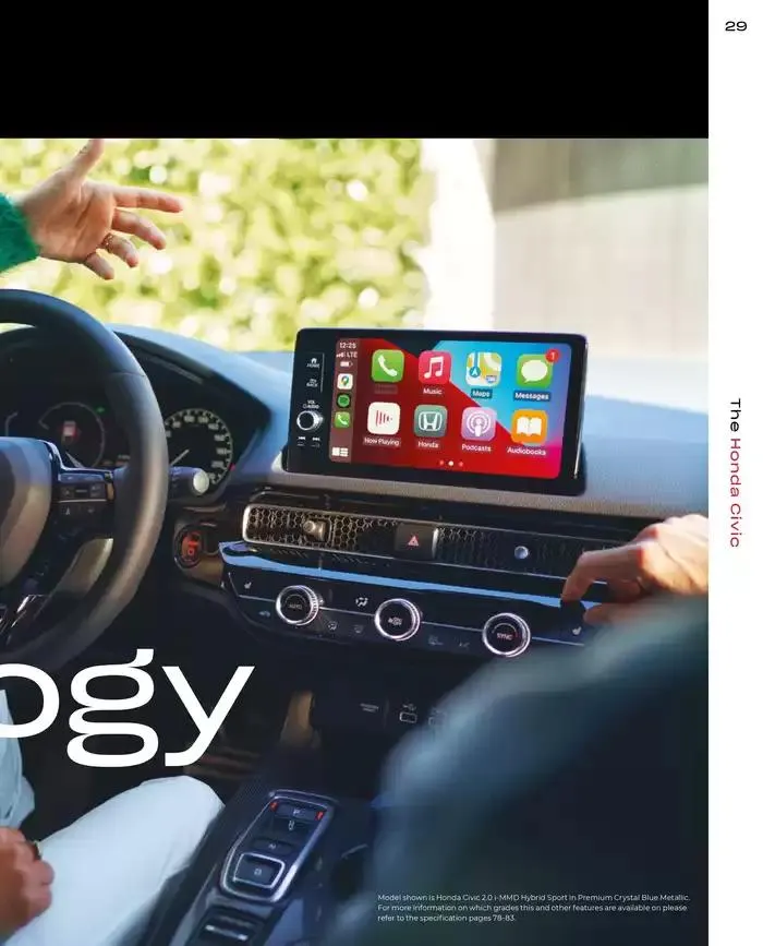 Honda Civic from February 28 to February 28 2026 - flyer page 29