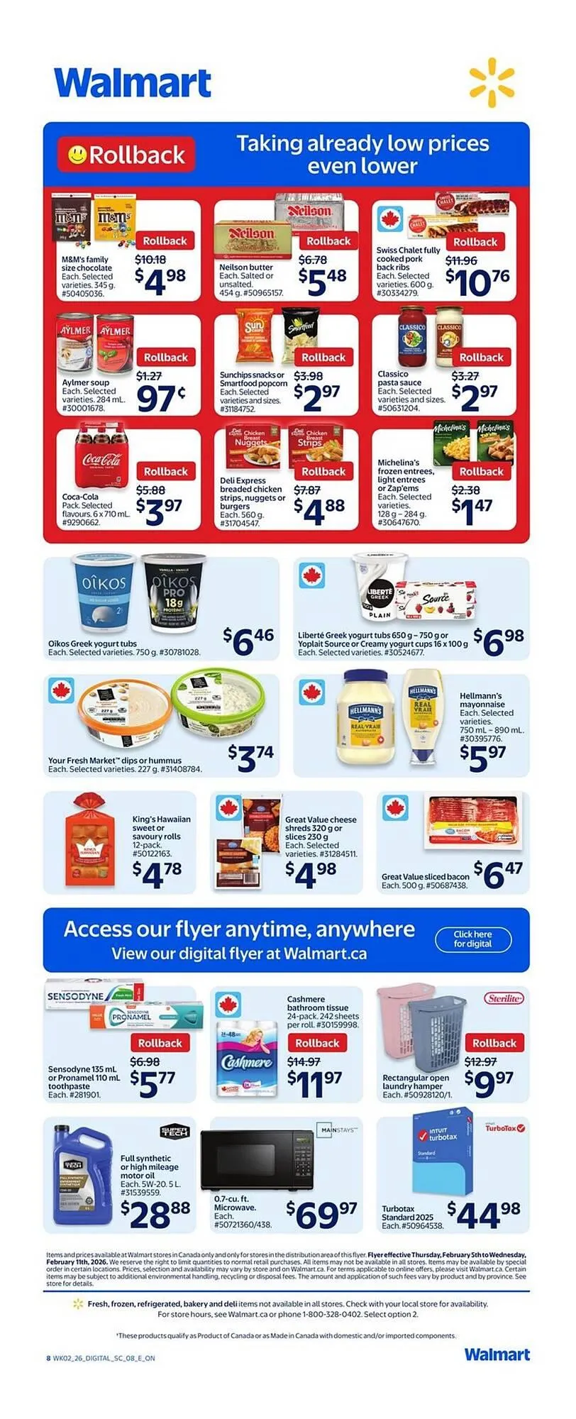 Walmart flyer from February 5 to February 11 2026 - flyer page 2