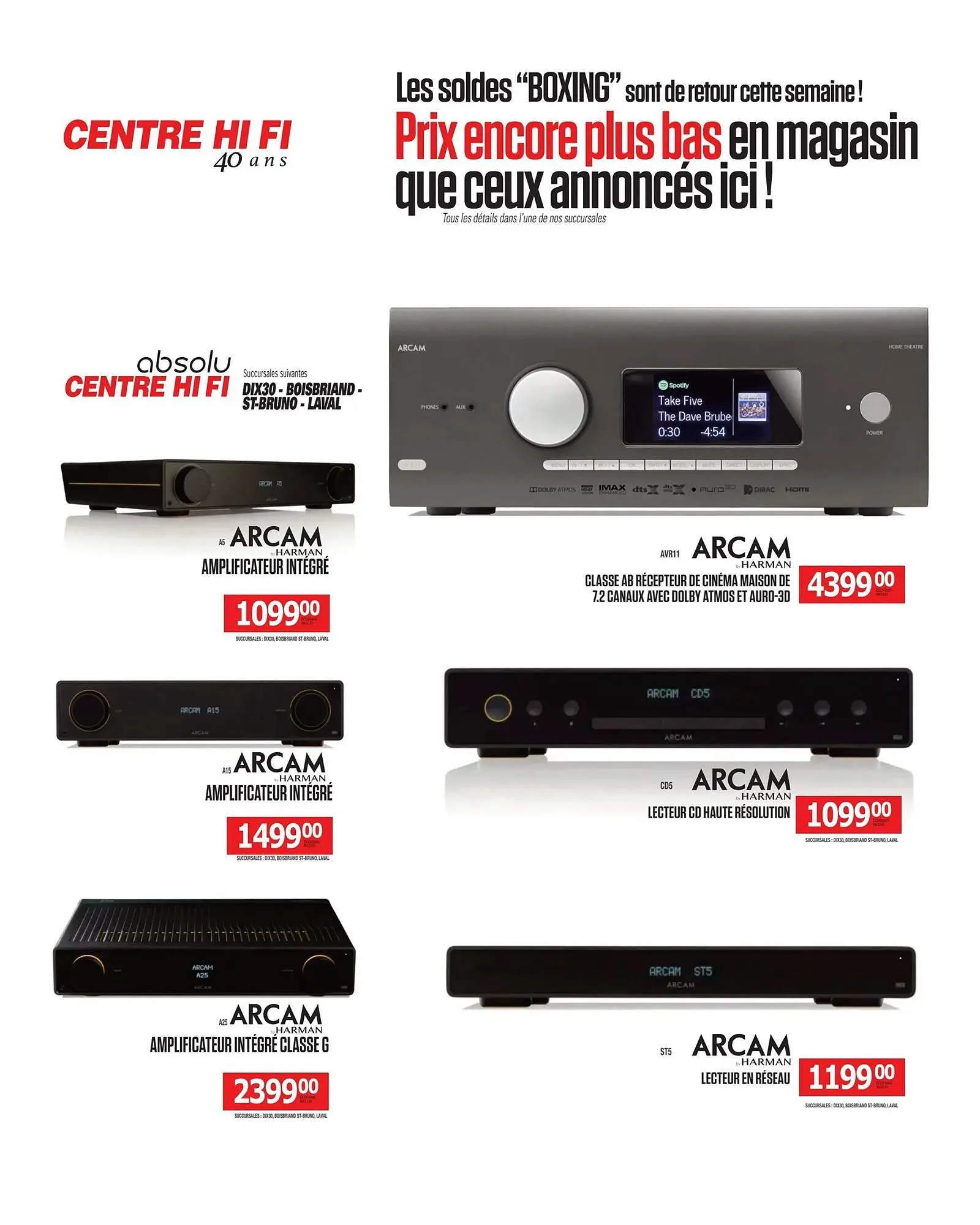 Centre Hi-Fi flyer from August 15 to August 21 2025 - flyer page 38