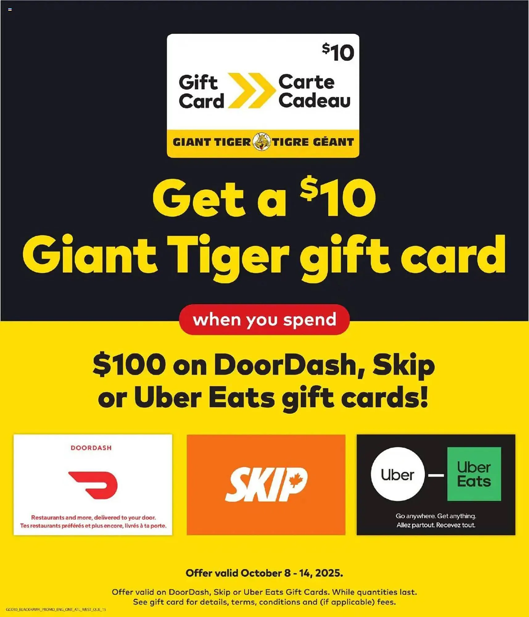 Giant Tiger flyer from October 8 to October 15 2025 - flyer page 17