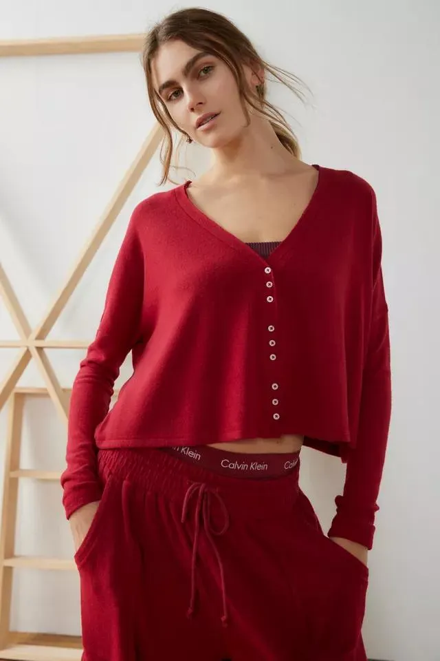 Out From Under BouncePlush Chloe Button-Up Top
