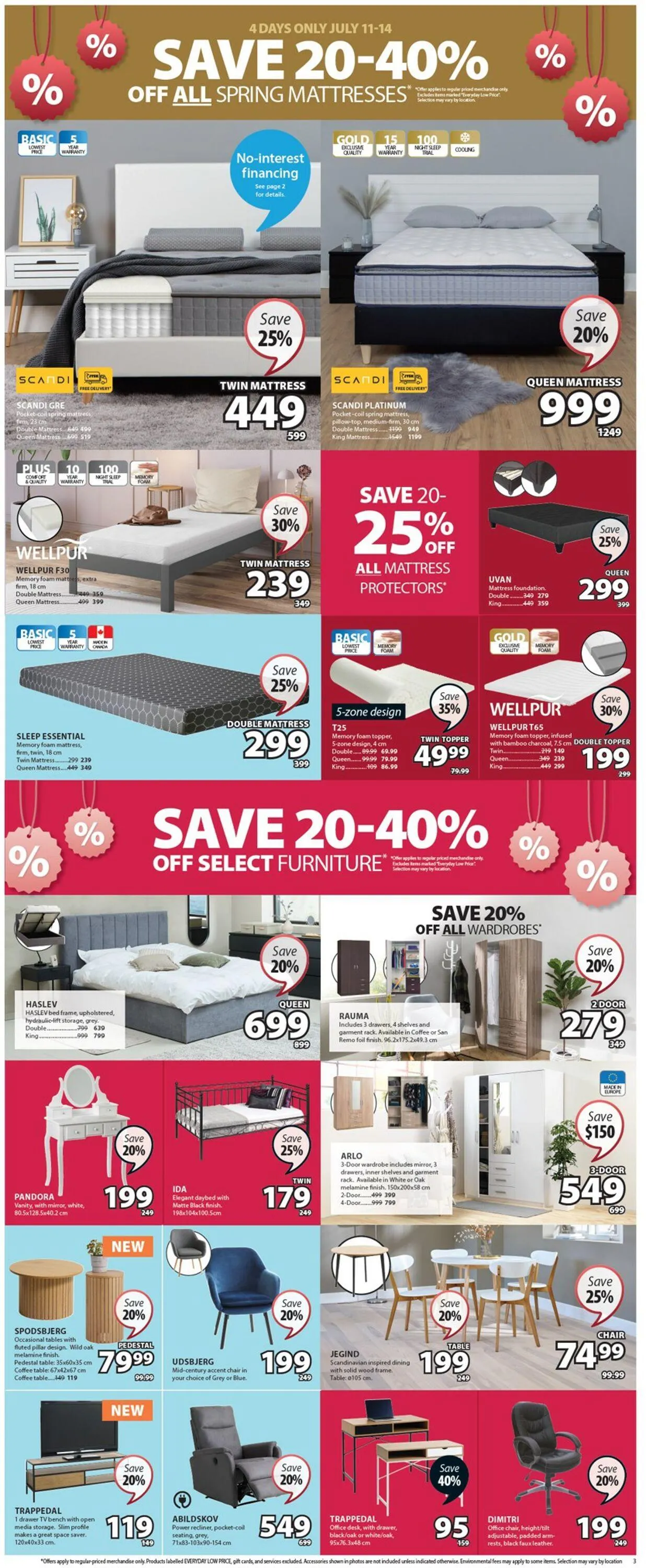 JYSK Current flyer from July 3 to July 17 2025 - flyer page 3