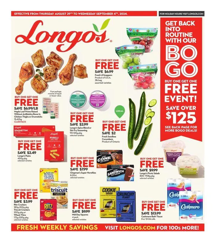 Weekly Flyer from August 29 to September 4 2024 - flyer page 1