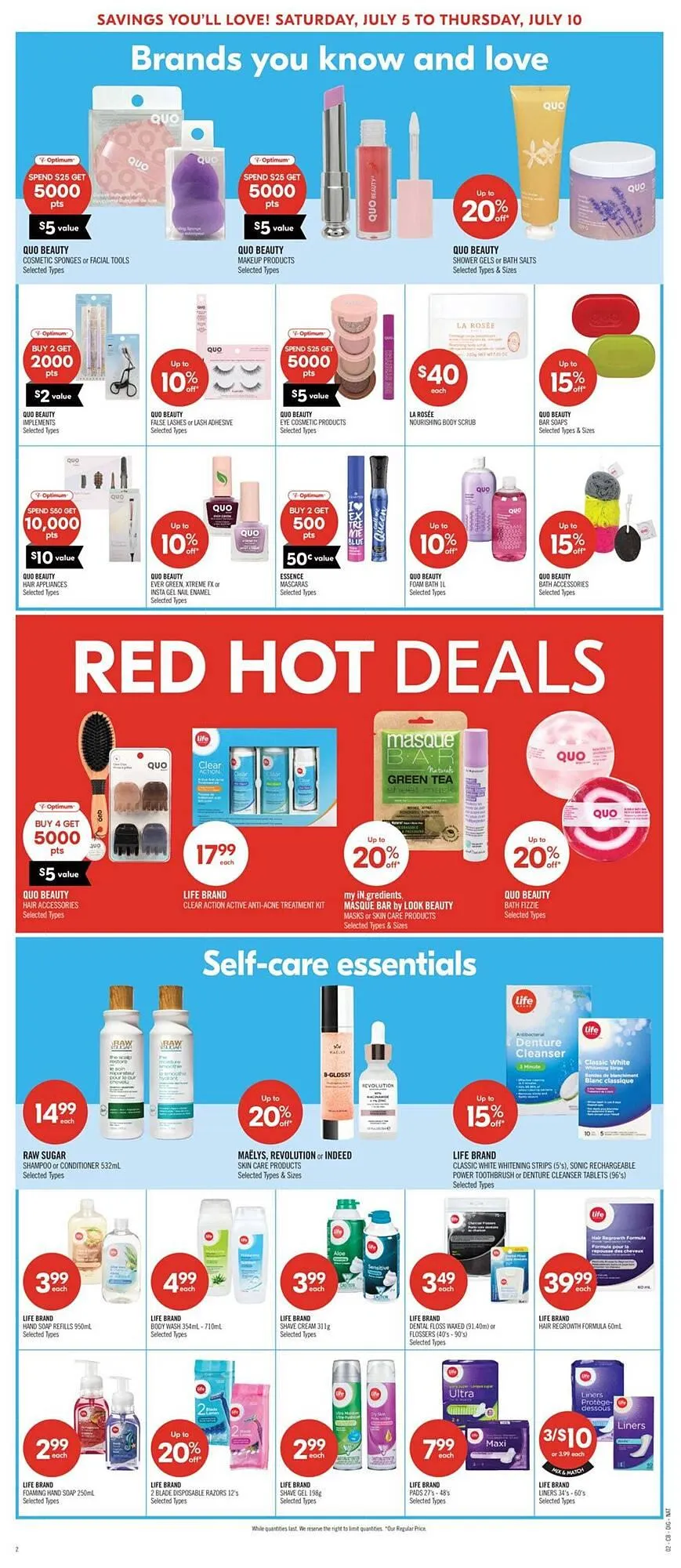 Shoppers Drug Mart flyer from July 3 to July 10 2025 - flyer page 14