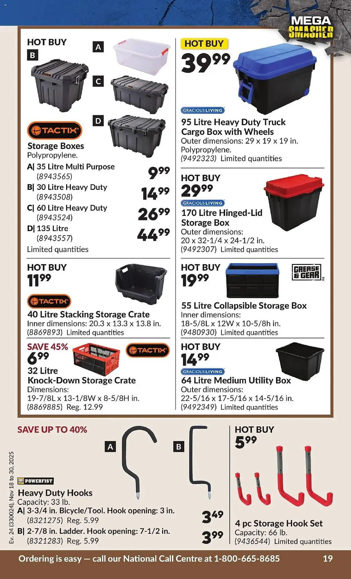 Princess Auto flyer from November 18 to December 1 2025 - flyer page 32
