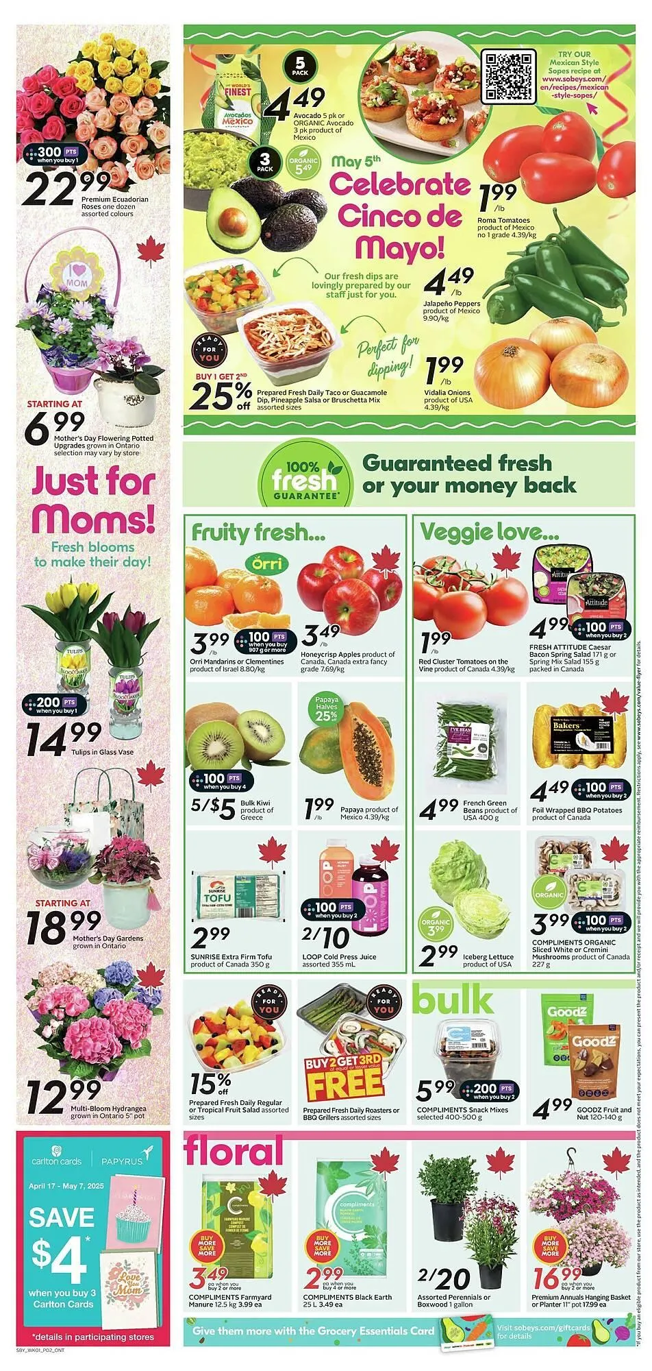 Sobeys flyer from May 1 to May 8 2025 - flyer page 6