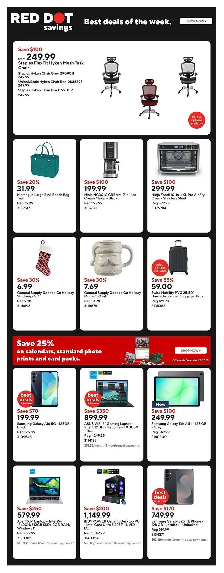 Staples flyer from December 19 to December 26 2025 - flyer page 3