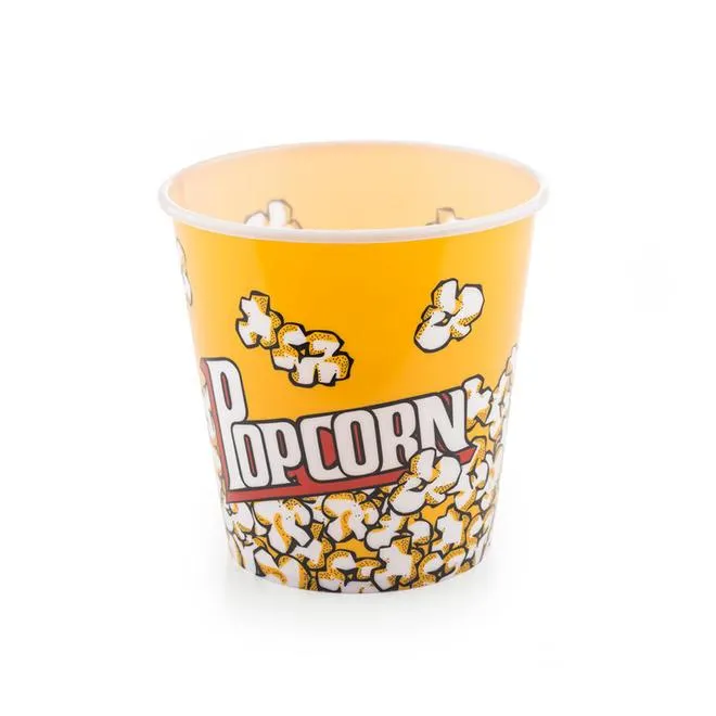 Popcorn Holder Food Container for Movie Night, 7"W x 7"H, 72gm, 1Pc