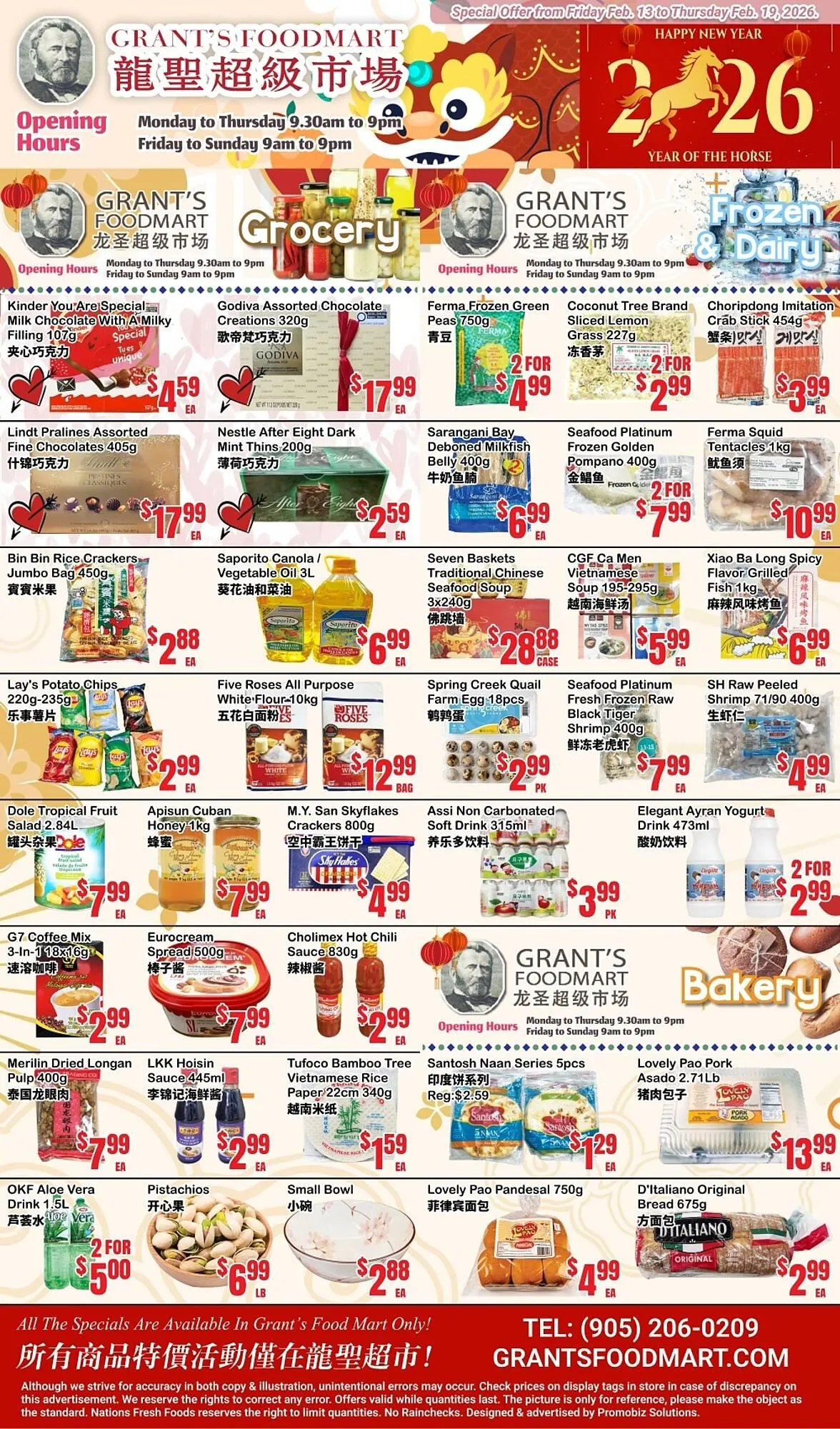 Grant's Foodmart flyer from February 13 to February 19 2026 - flyer page 2