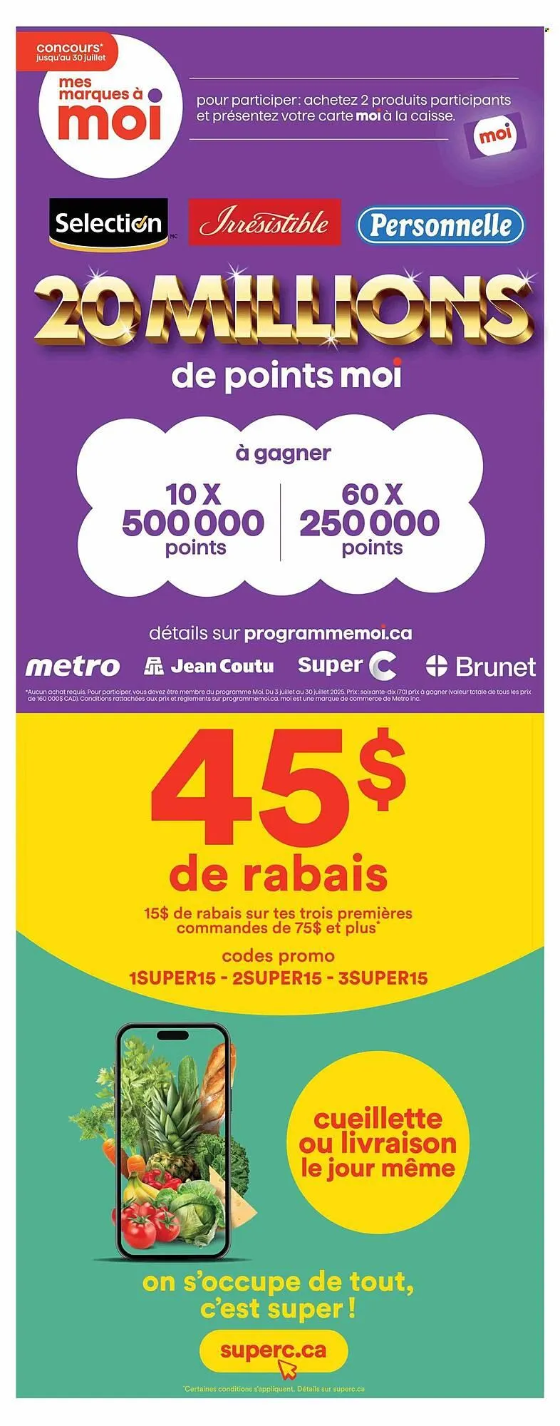 Super C flyer from July 3 to July 9 2025 - flyer page 4