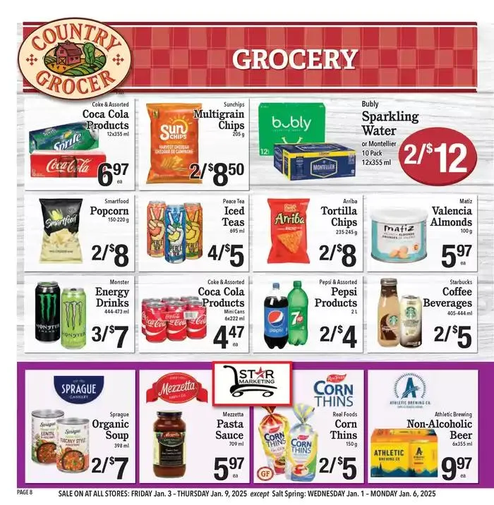 Offers for bargain hunters from January 1 to January 8 2025 - flyer page 8