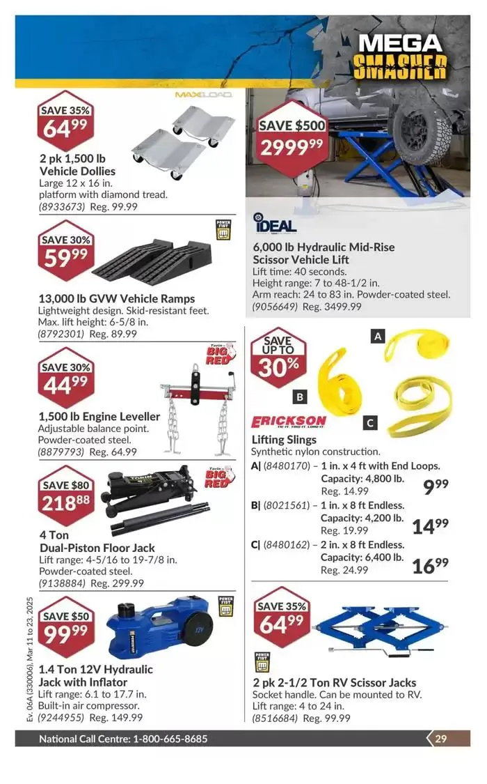National Sale from March 11 to March 23 2025 - flyer page 34