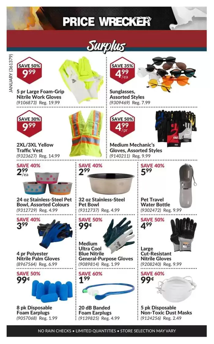 Price Wrecker from January 1 to January 31 2025 - flyer page 13