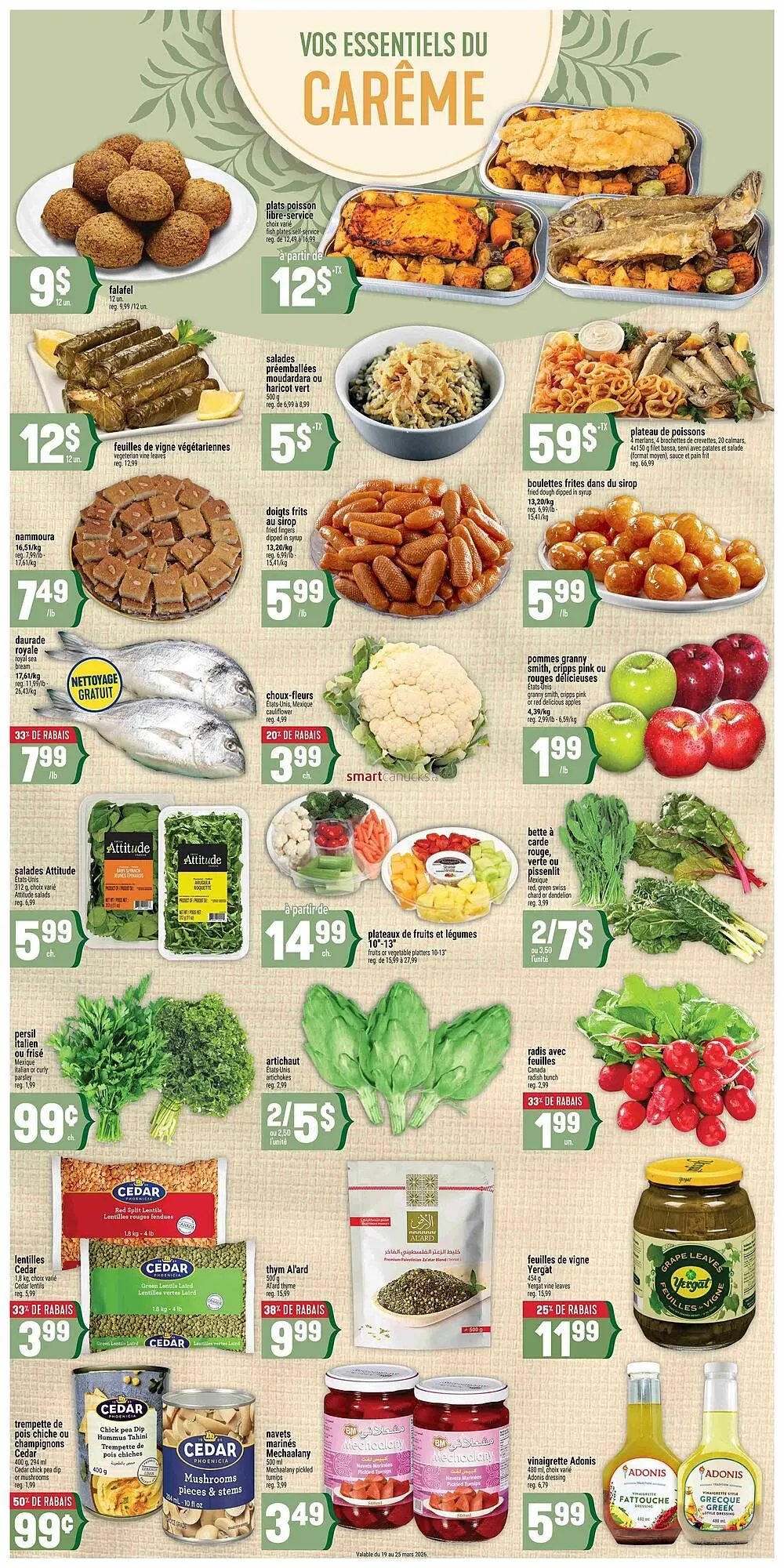 Marché Adonis flyer from March 17 to March 23 2026 - flyer page 7