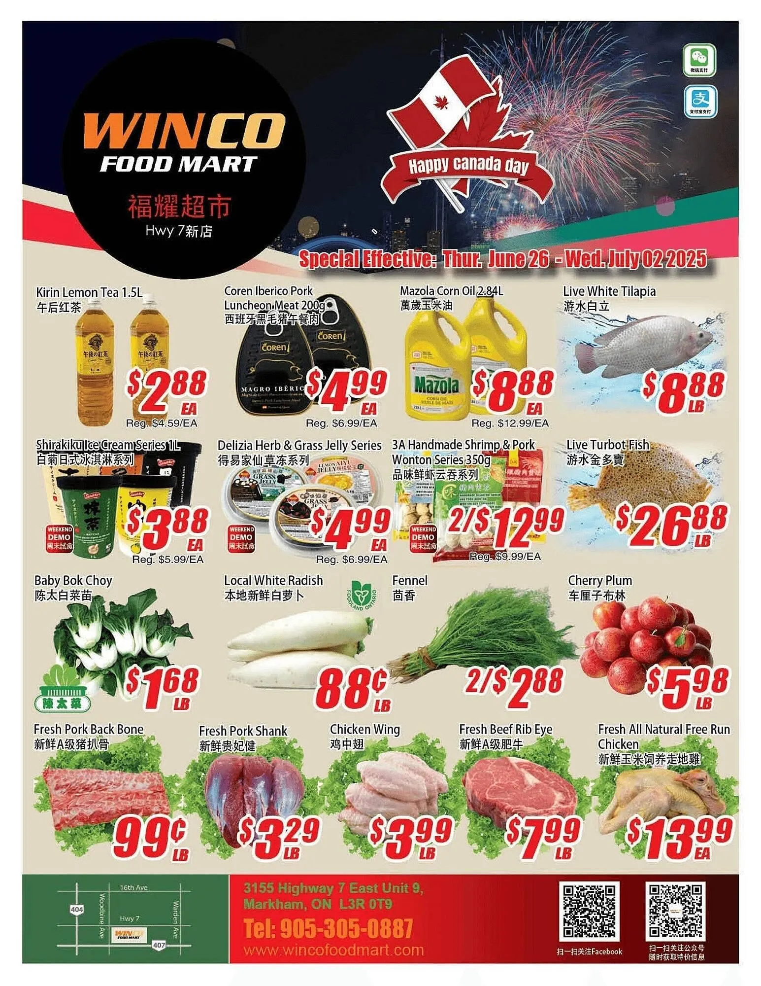 WinCo Food Mart flyer - 1