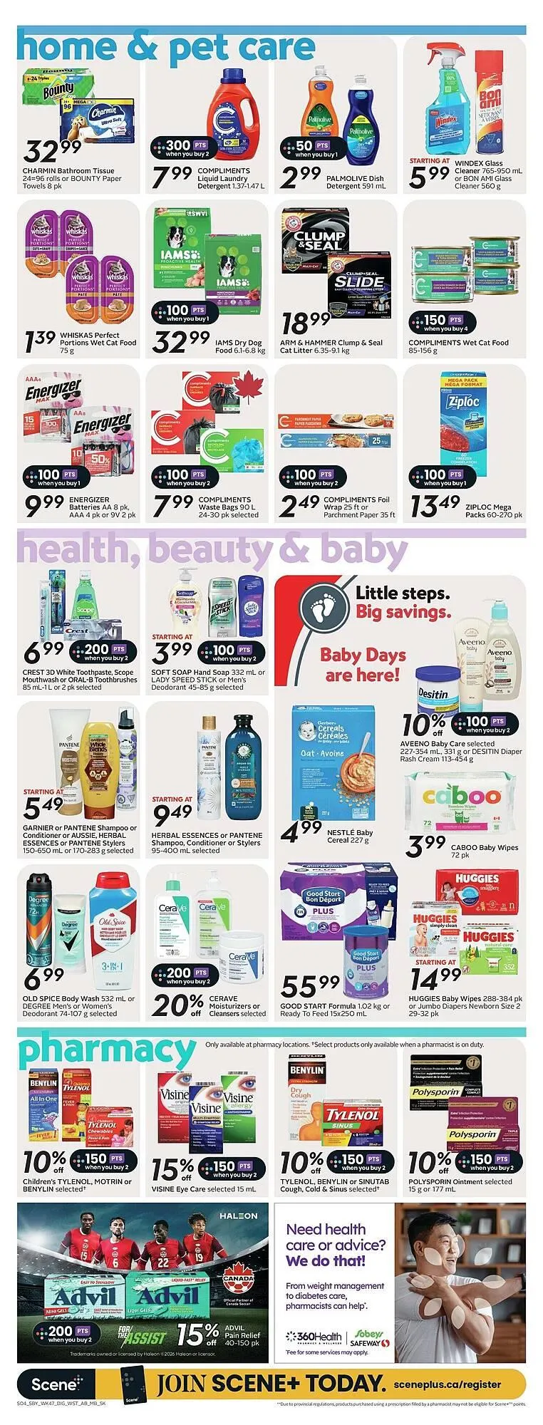 Safeway flyer from March 19 to March 25 2026 - flyer page 12