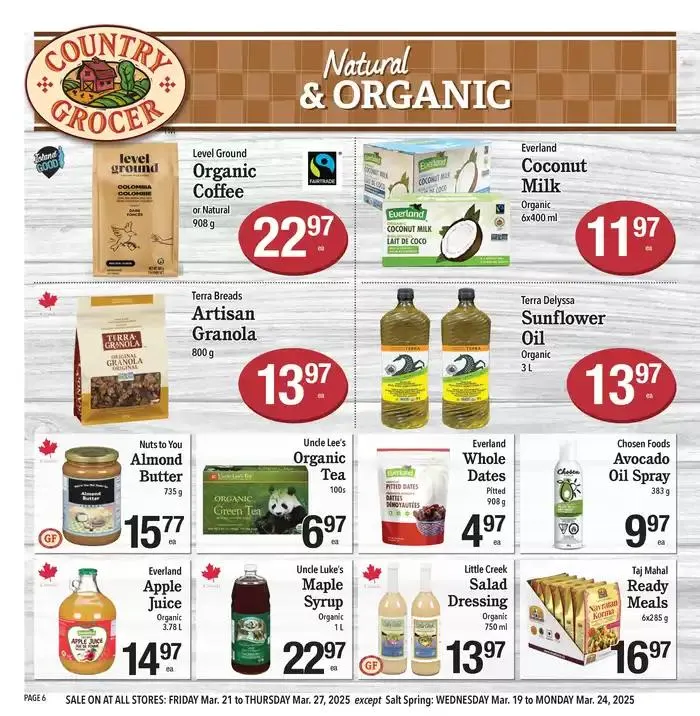 Current bargains and offers from March 21 to March 27 2025 - flyer page 6