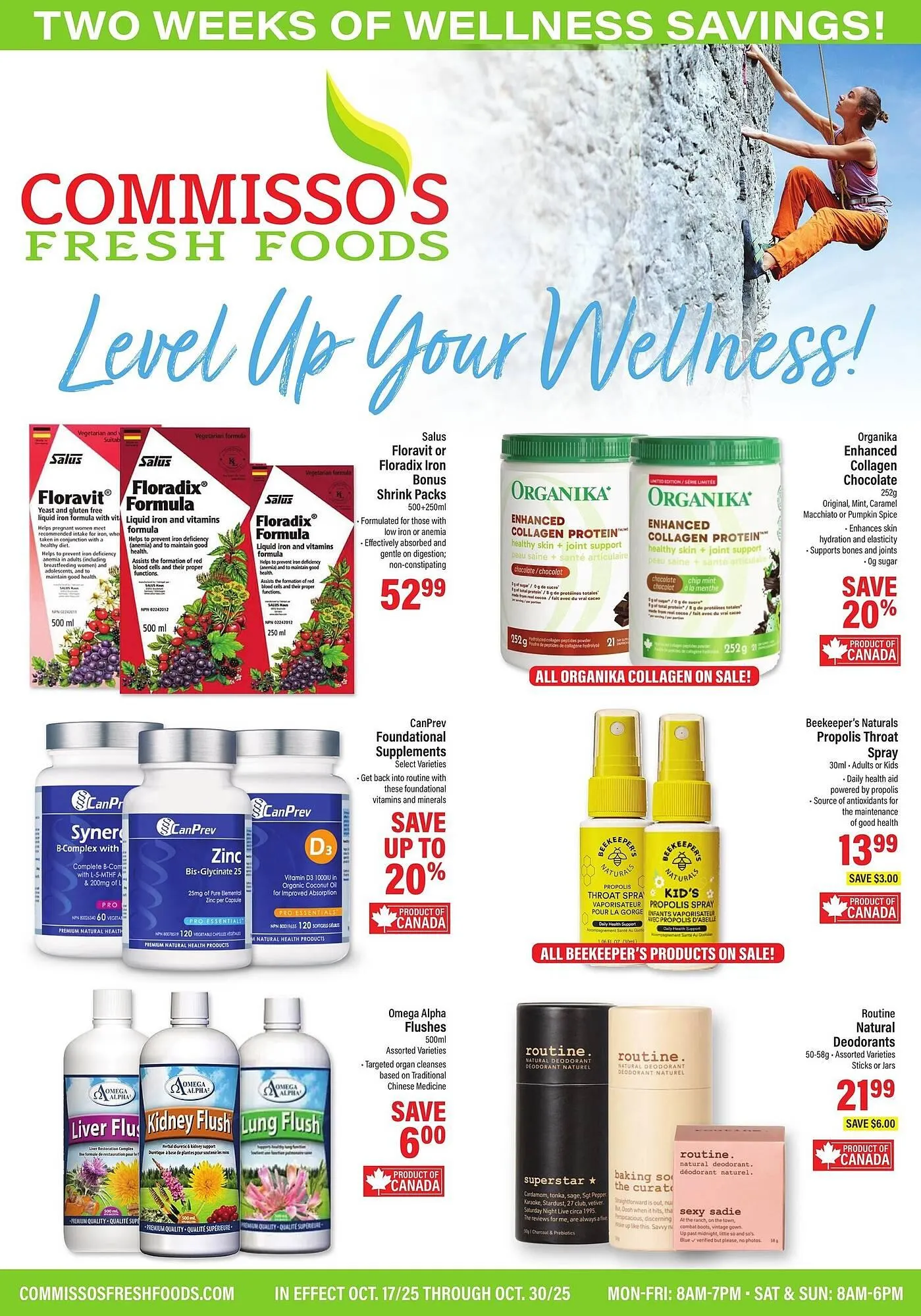 Commisso's Fresh Foods flyer from October 16 to October 22 2025 - flyer page 1