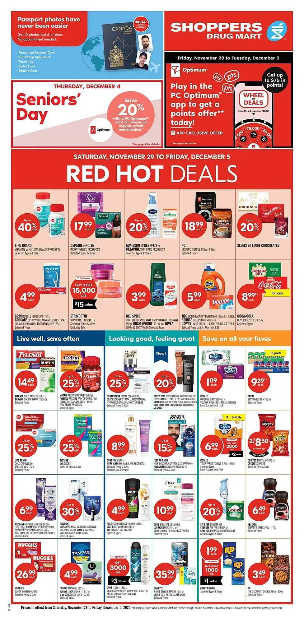Shoppers Drug Mart flyer from November 27 to December 3 2025 - flyer page 5