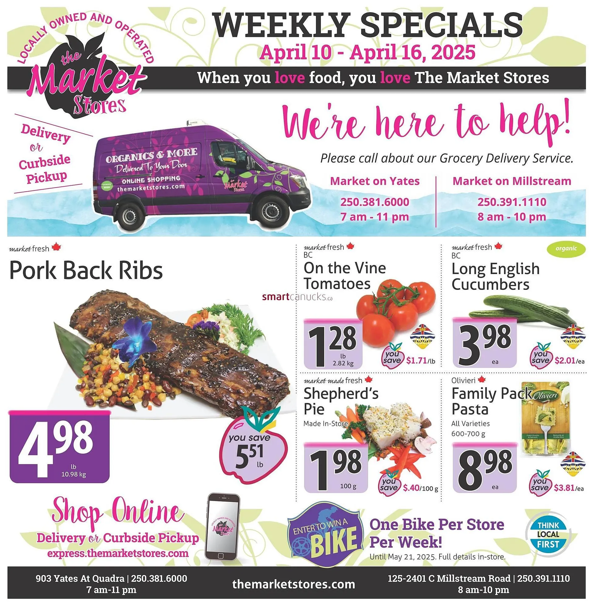 The Market Stores flyer from April 10 to April 16 2025 - flyer page 1