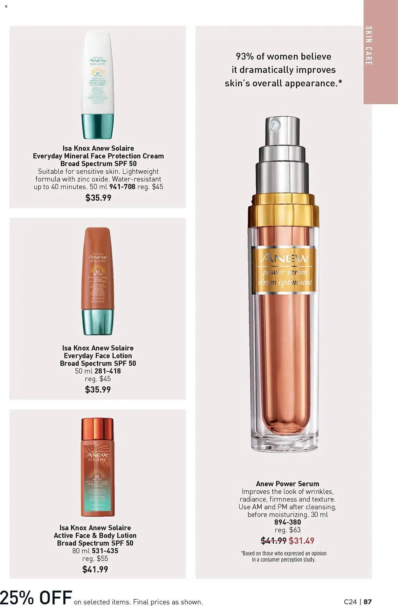 AVON flyer from November 20 to December 4 2025 - flyer page 87