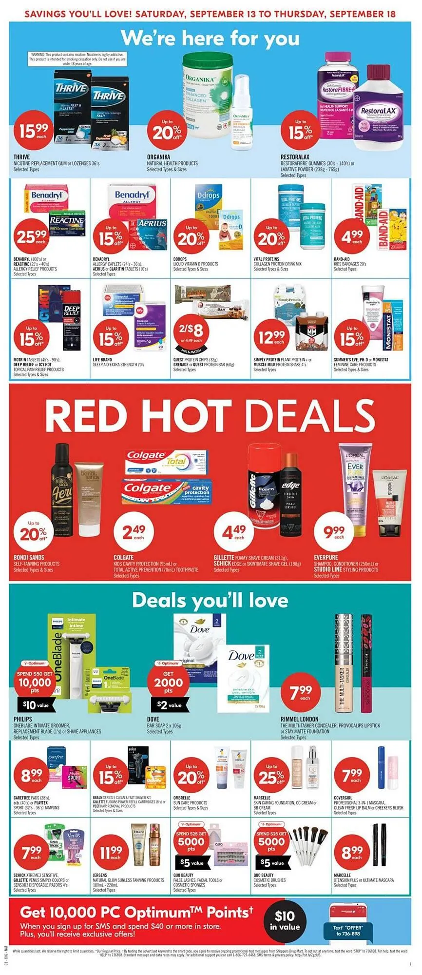 Shoppers Drug Mart flyer from September 13 to September 19 2025 - flyer page 10