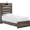 Drystan Panel Bed - Multi