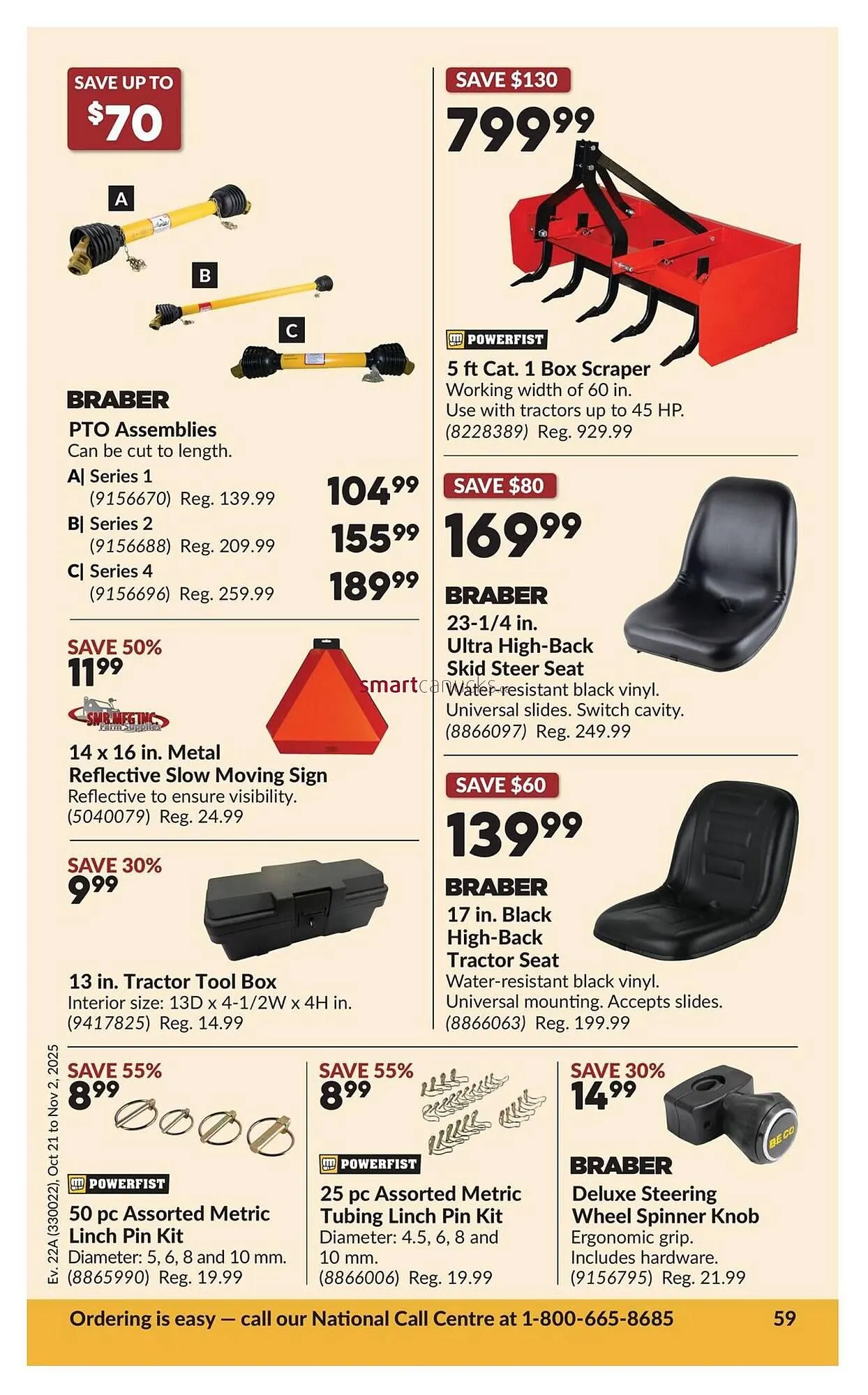 Princess Auto flyer from October 16 to October 26 2025 - flyer page 65