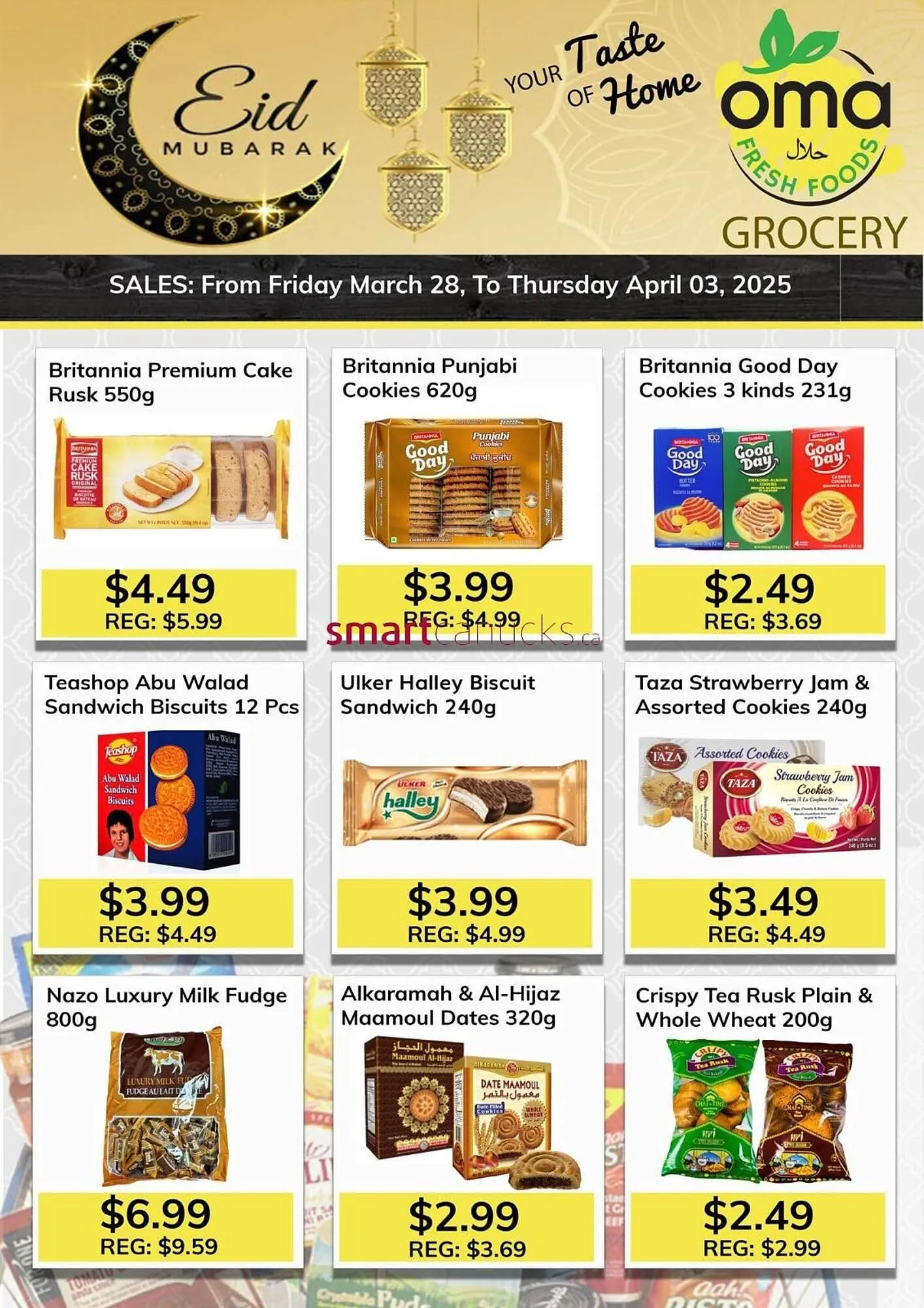 Oma Fresh Foods flyer from March 28 to April 3 2025 - flyer page 8
