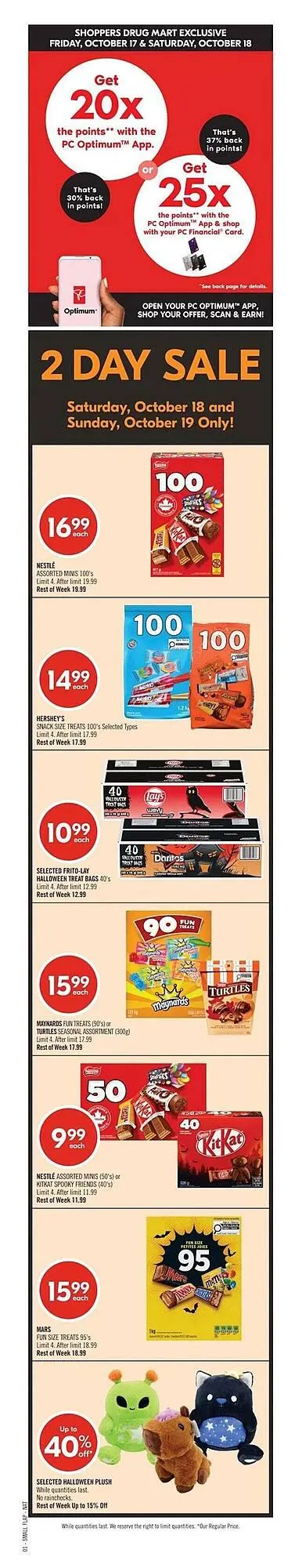 Shoppers Drug Mart flyer from October 18 to October 24 2025 - flyer page 4