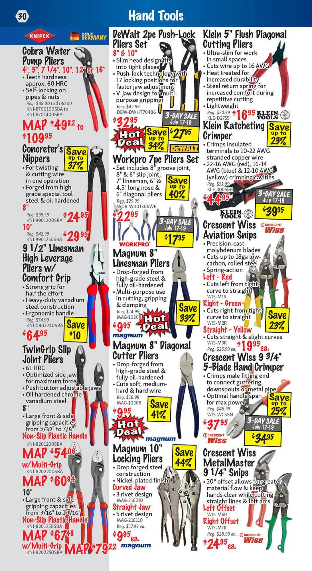 KMS Tools flyer from July 3 to July 9 2025 - flyer page 30