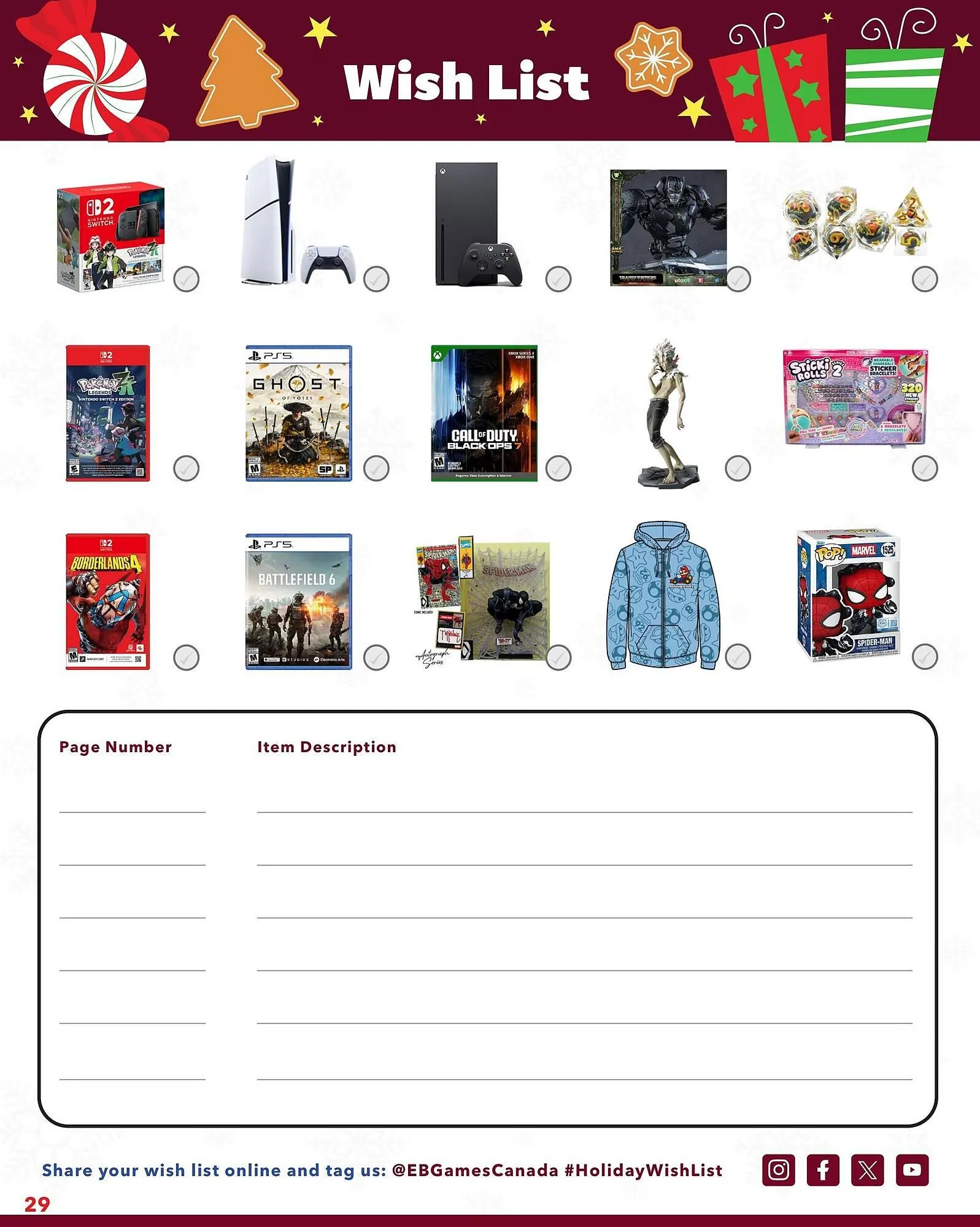 EB Games flyer from November 1 to December 24 2025 - flyer page 30