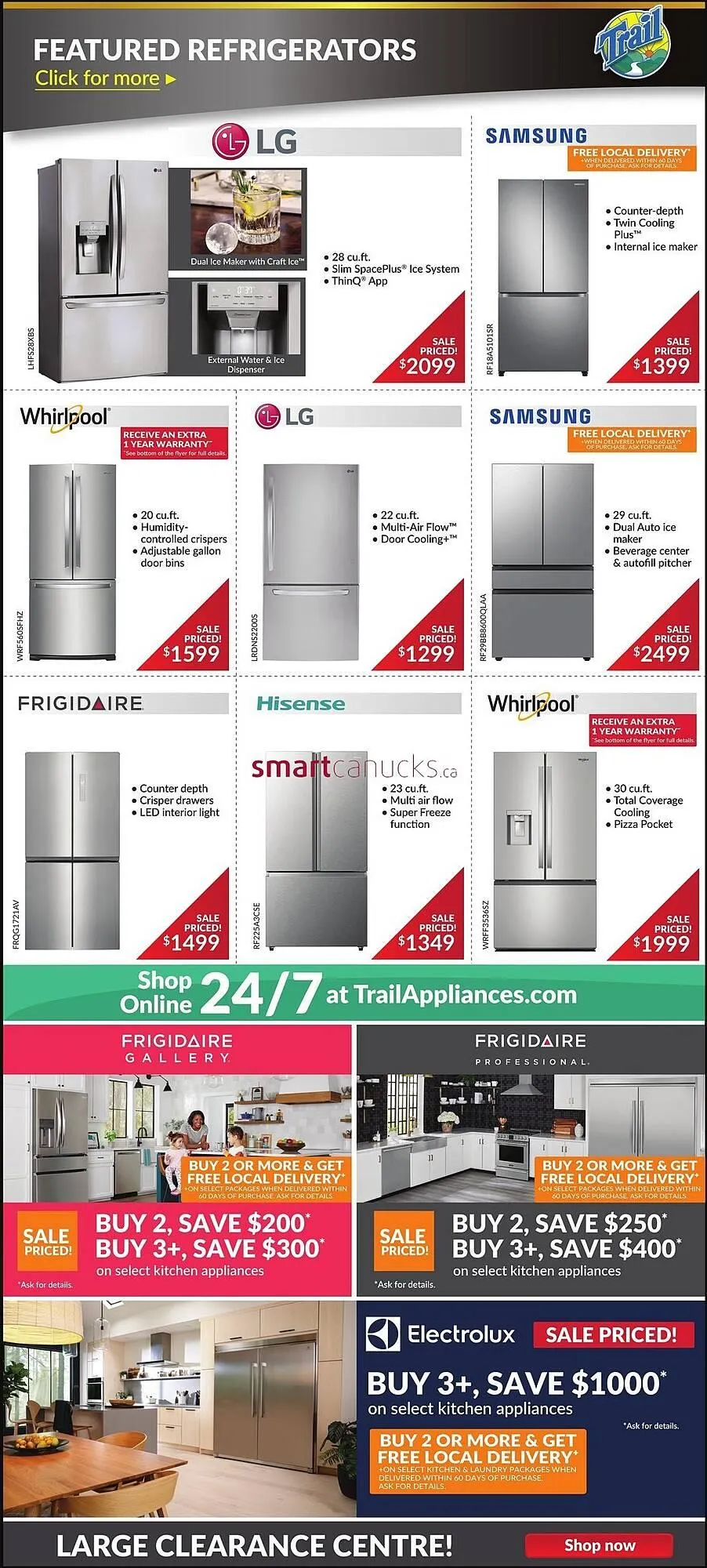 Trail Appliances flyer from November 27 to December 7 2025 - flyer page 2