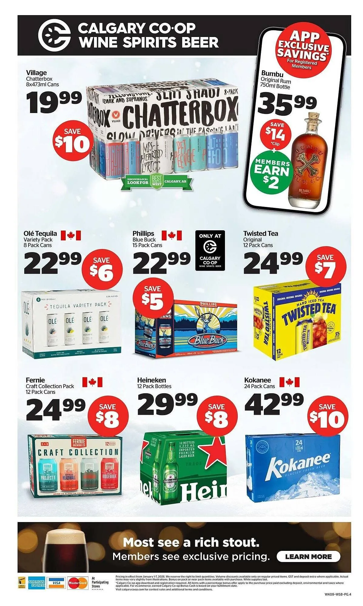 Calgary Co-op flyer from January 1 to January 8 2026 - flyer page 4