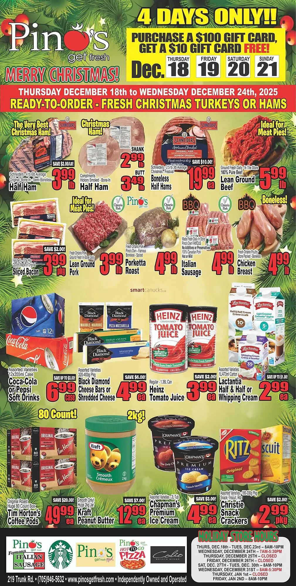 Pino's flyer from December 18 to December 24 2025 - flyer page 1