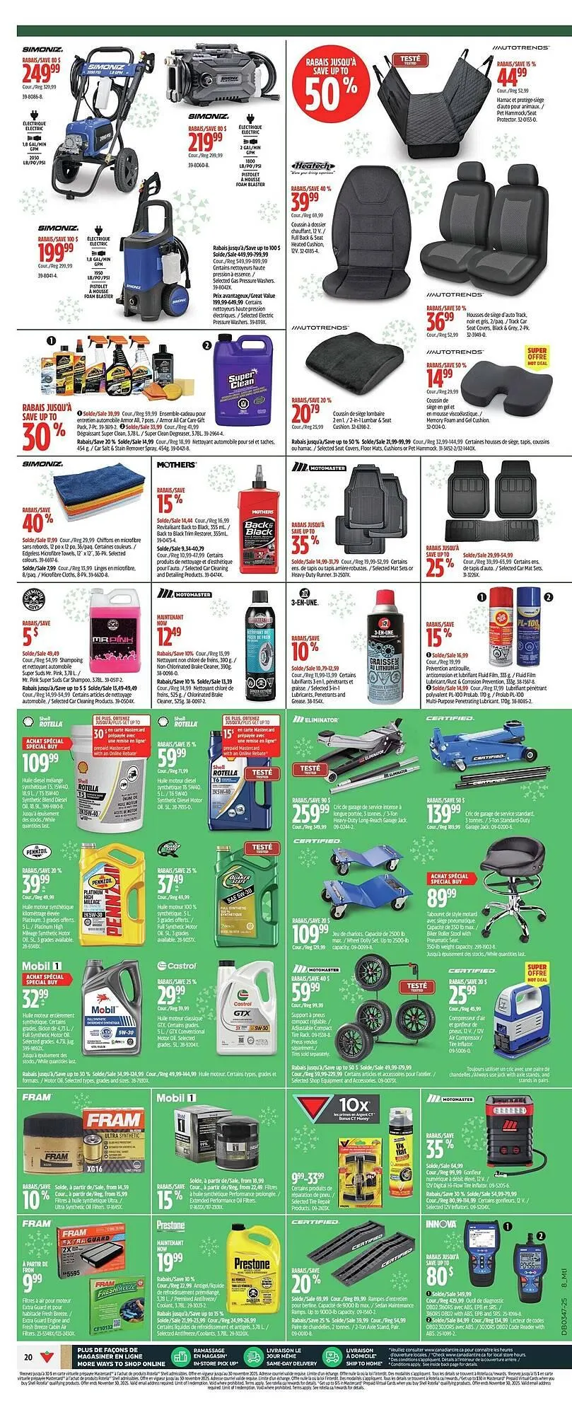 Canadian Tire flyer from November 13 to November 21 2025 - flyer page 26