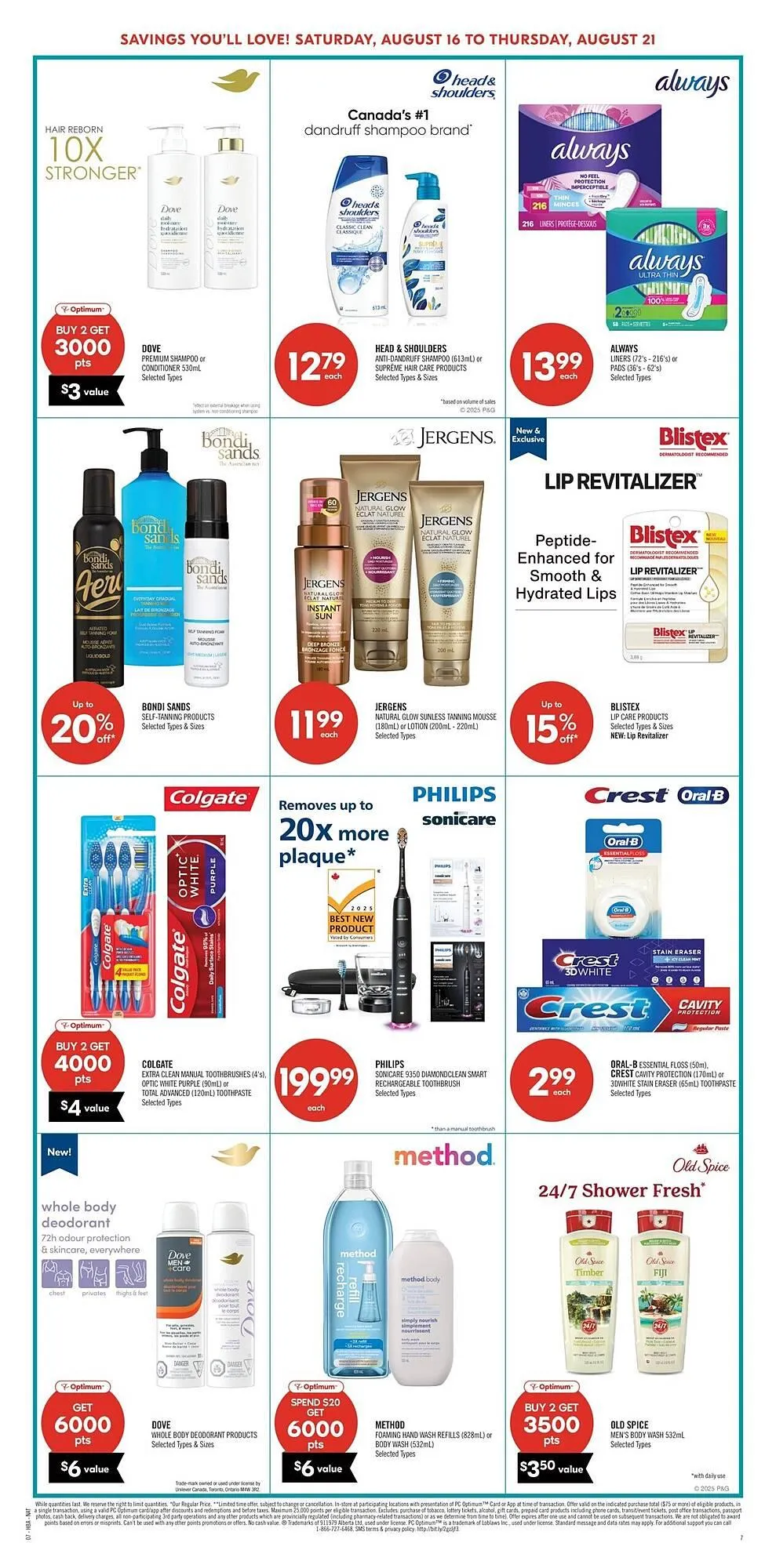 Shoppers Drug Mart flyer from August 14 to September 24 2025 - flyer page 14