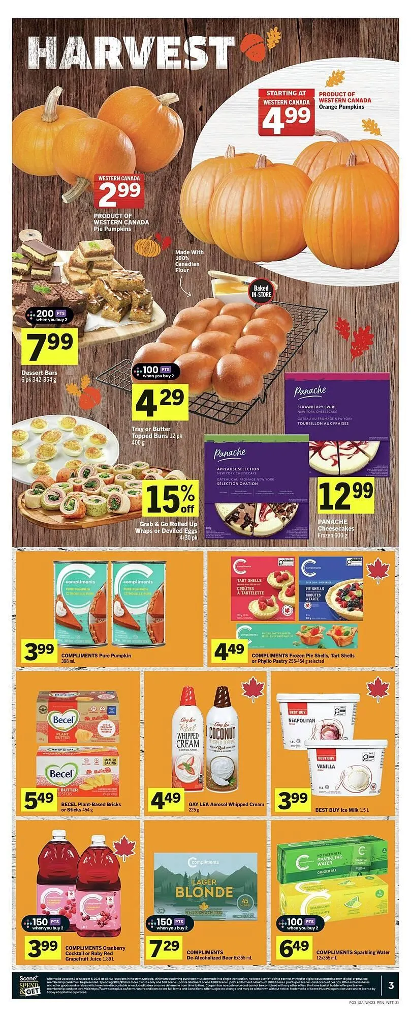 IGA flyer from October 2 to October 9 2025 - flyer page 4