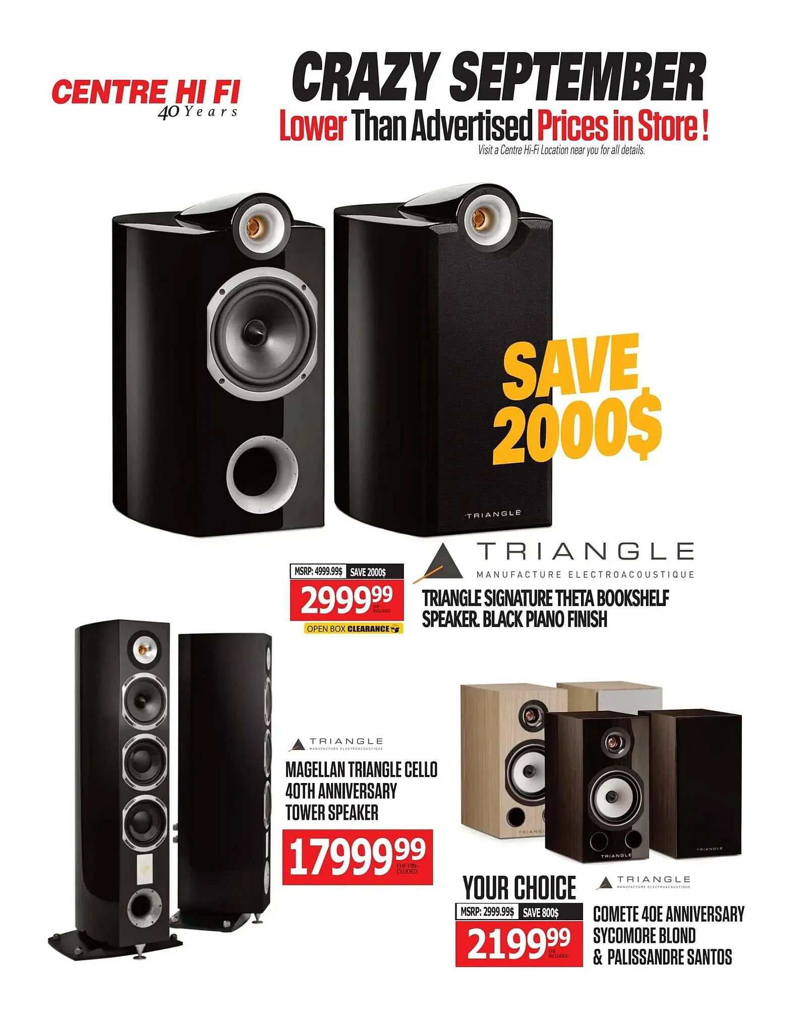 Centre Hi-Fi flyer from September 26 to October 2 2025 - flyer page 50