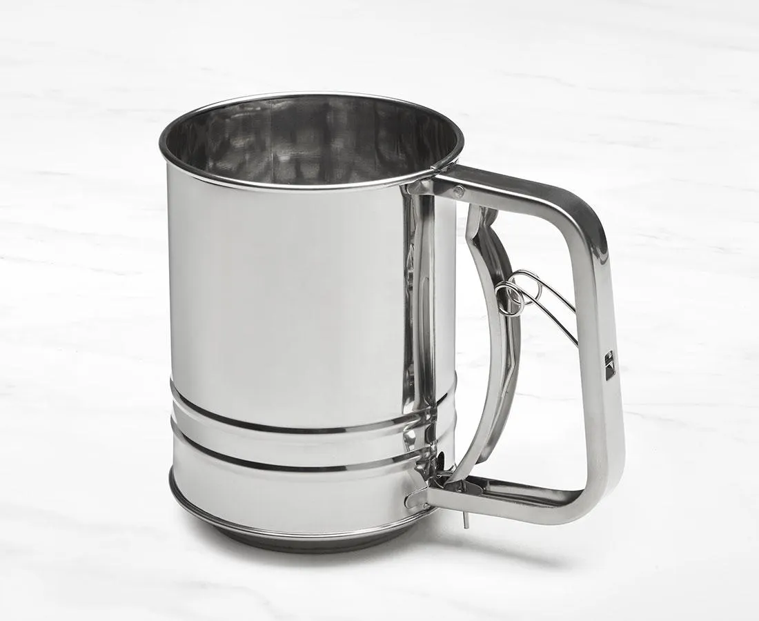 thinkkitchen Flour Sifter 3-Ply Meshes
