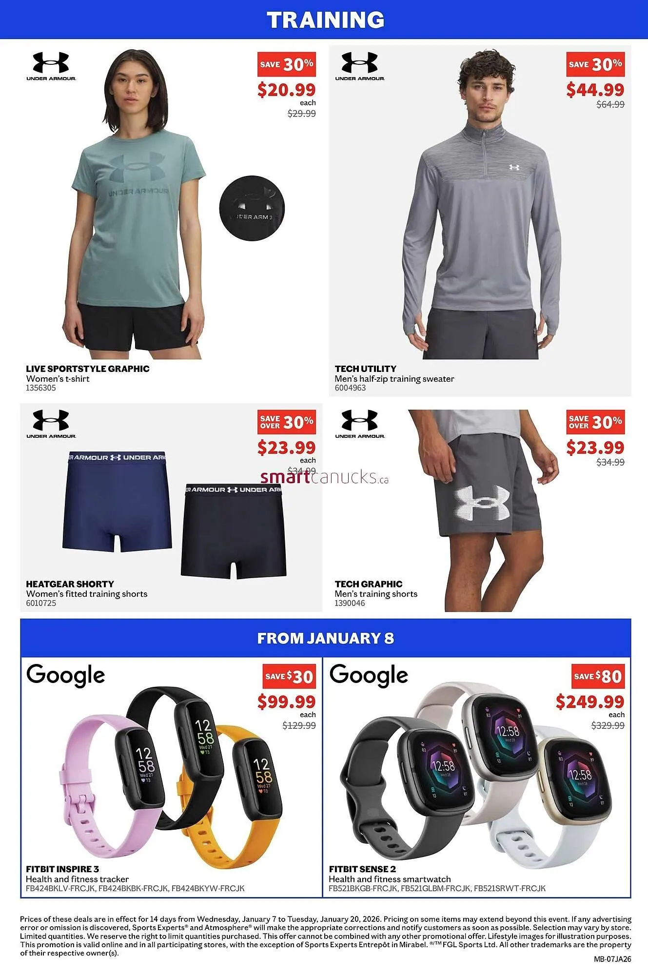 Sports Experts flyer from January 7 to January 20 2026 - flyer page 3