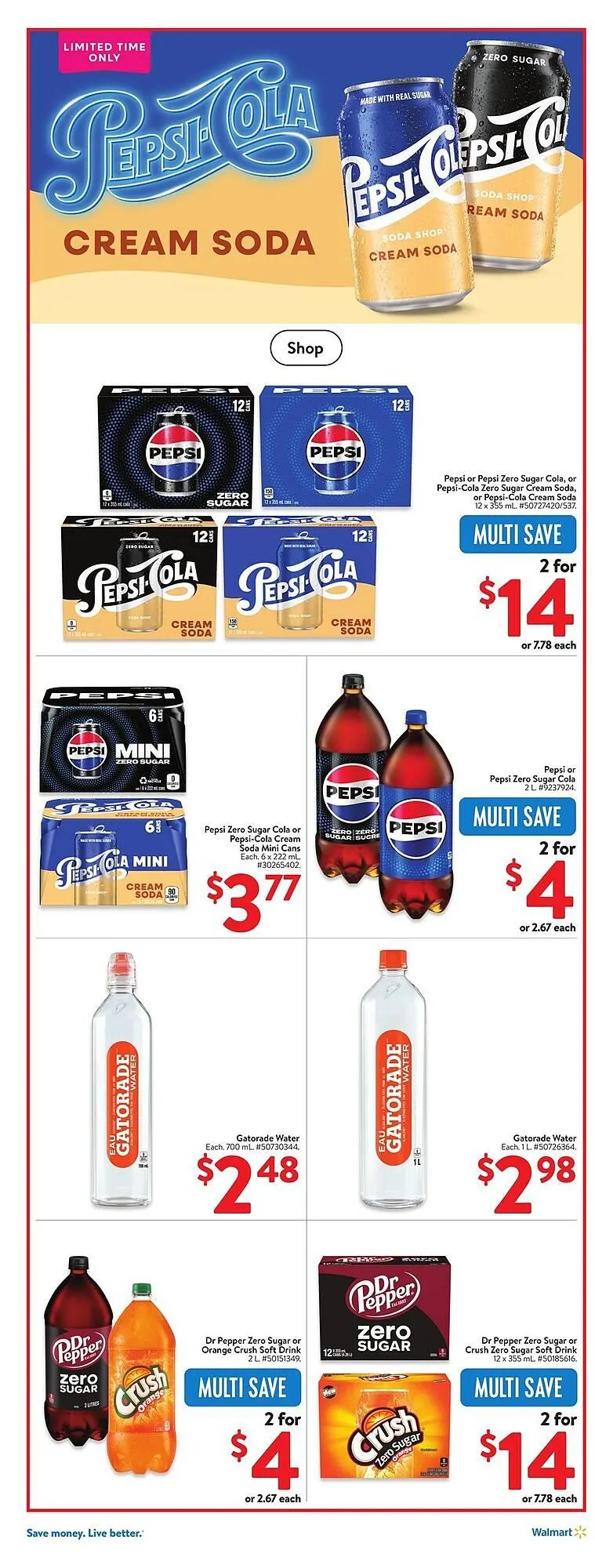 Walmart flyer from April 2 to May 31 2025 - flyer page 26