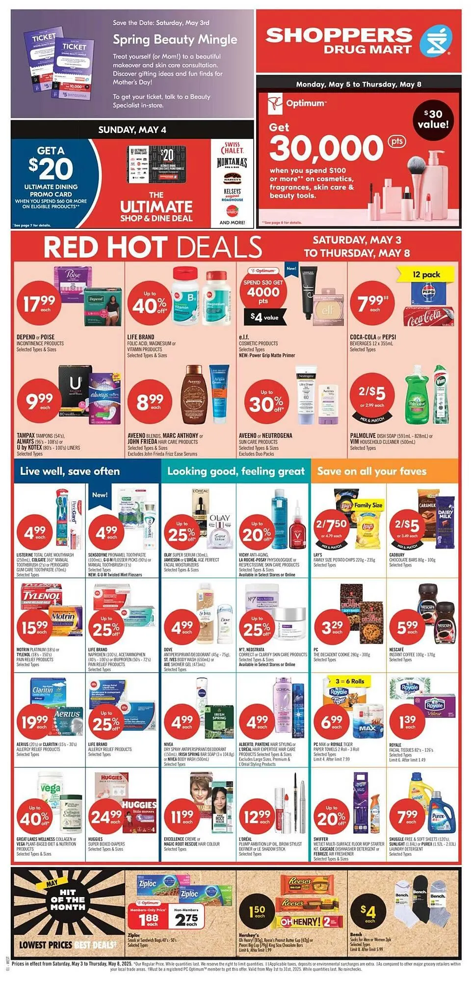 Shoppers Drug Mart flyer from May 2 to May 9 2025 - flyer page 1