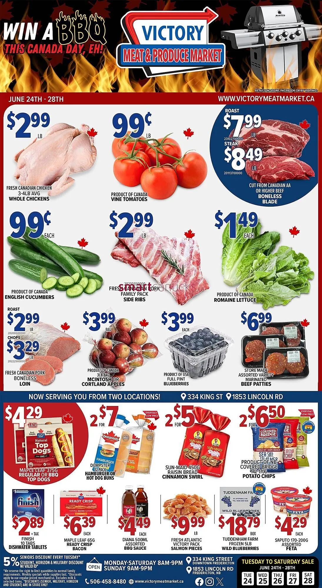 Victory Meat Market flyer from June 26 to July 2 2025 - flyer page 1