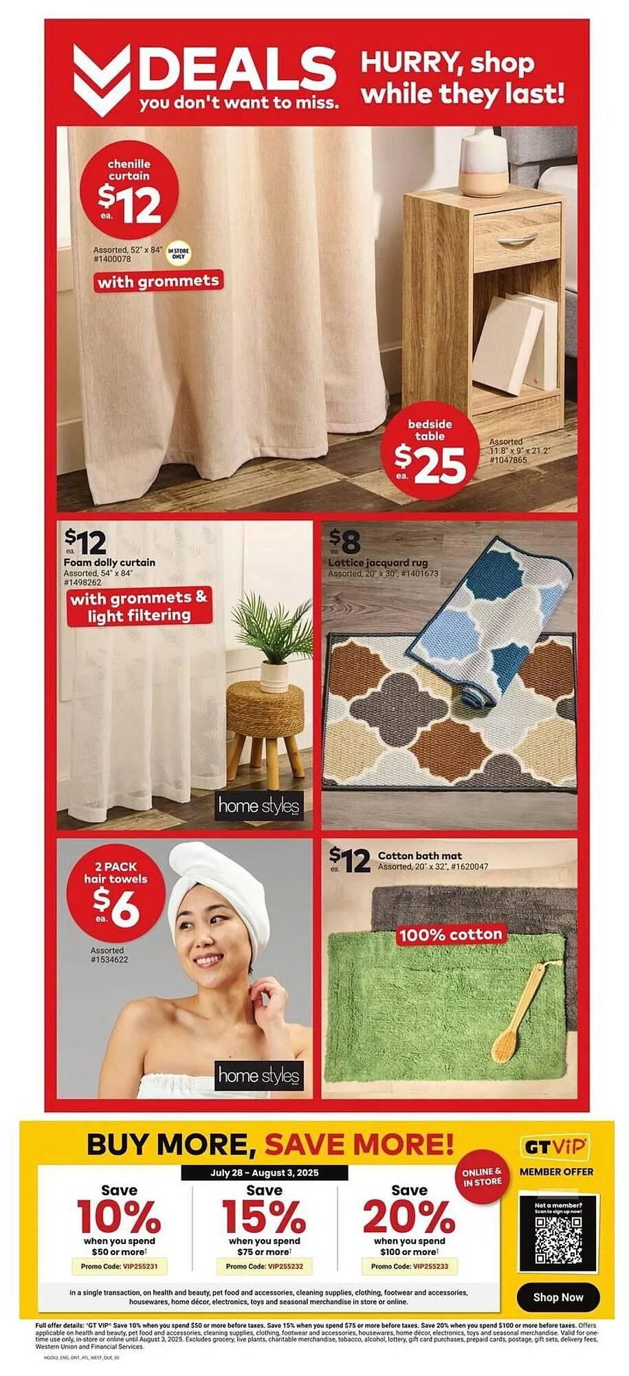 Giant Tiger flyer from July 31 to August 6 2025 - flyer page 7